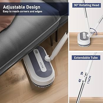 Amazon.com: Cordless Electric Spin Mop, Electric Floor