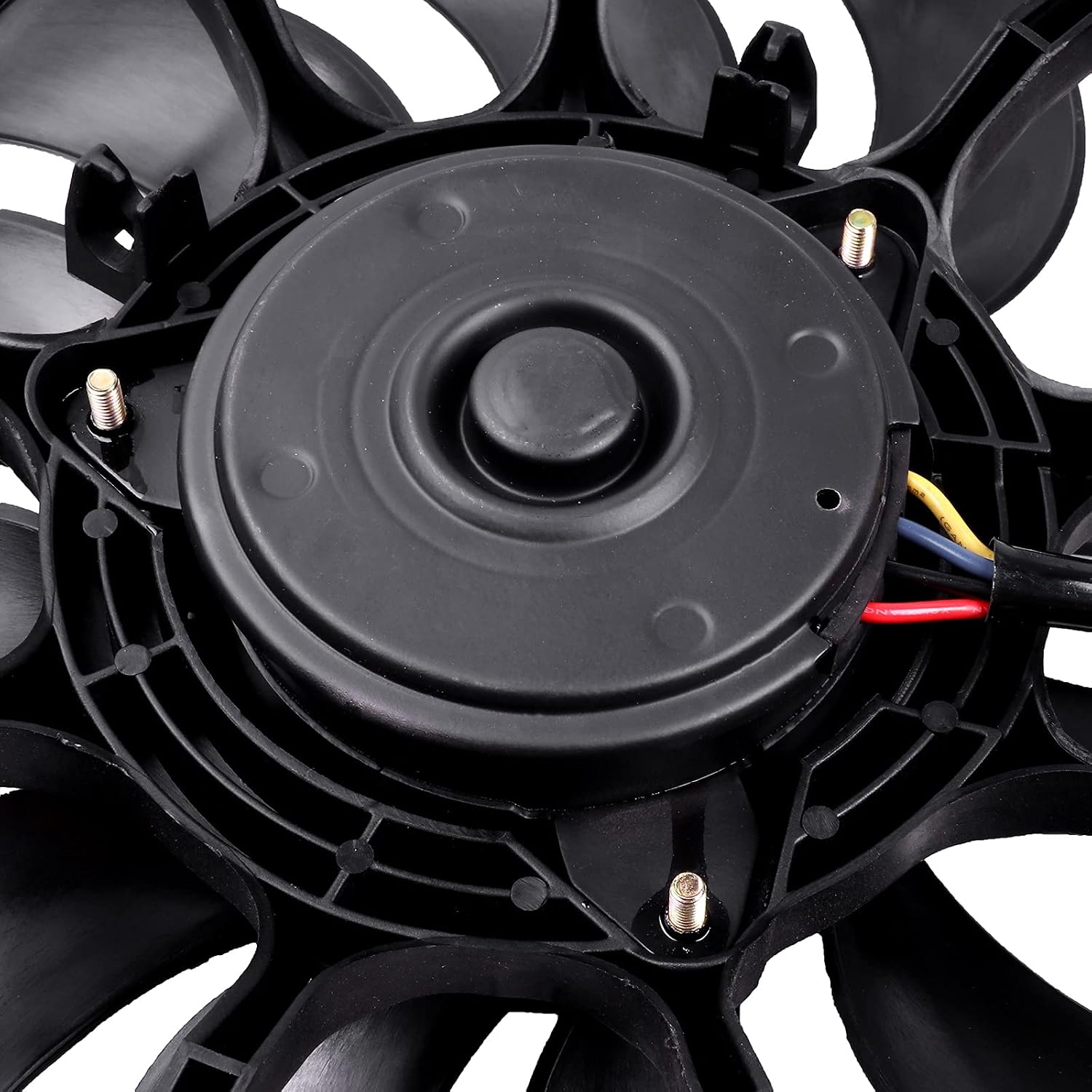 Radiator Condenser Fan Assembly Cooling Fan Driver Passenger Side/LH RH 620-453 KFKGF Universal Slim Fan Push Pull Radiator Condenser Fan Assembly Cooling 12V Mount Kit 2007-2016 for Nissan for Altima