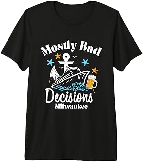 Mostly Bad Decisions Milwaukee Spring Break Premium Tri-Blend T-Shirt