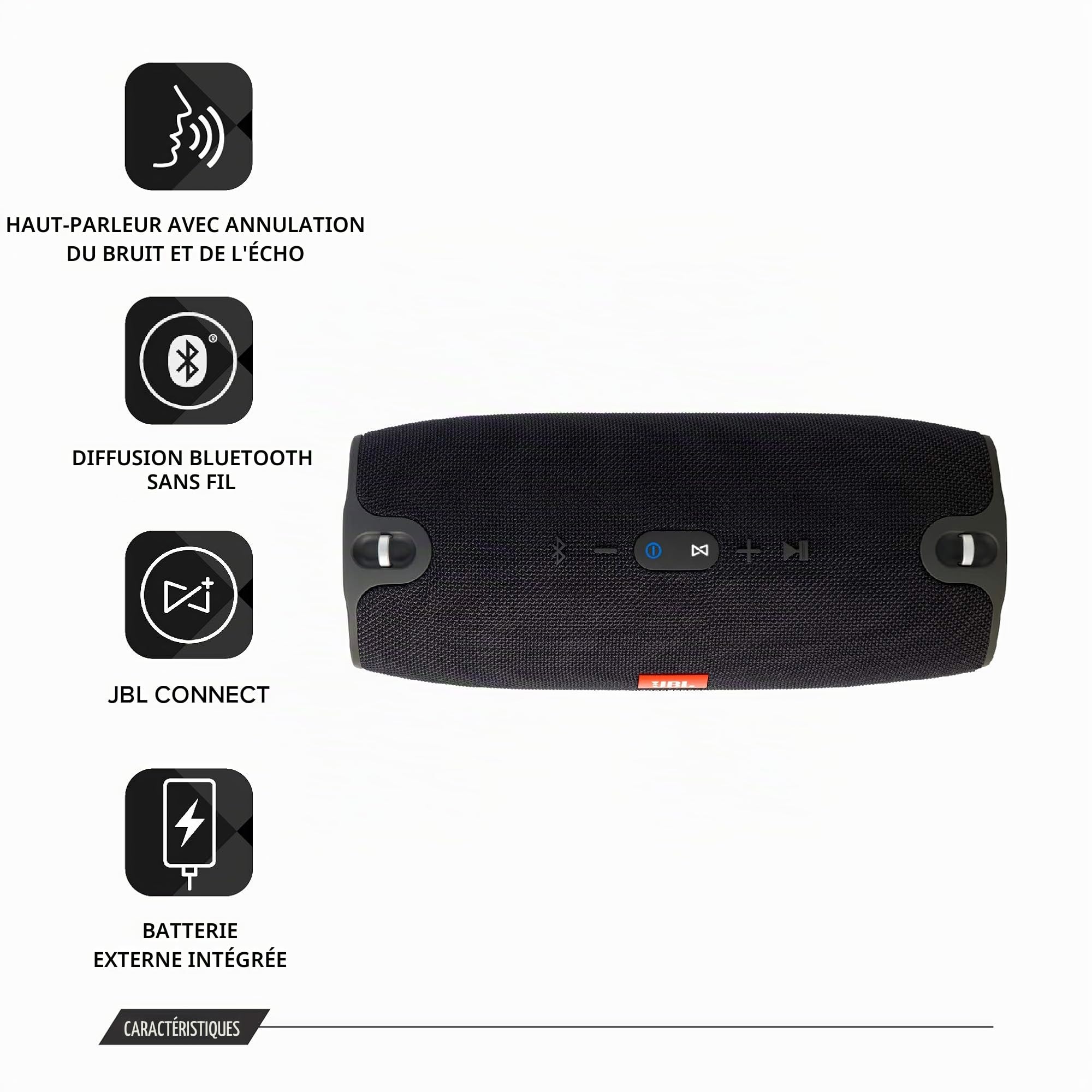 JBL Xtreme enceinte portable résistante aux projections d'eau - Bleu
