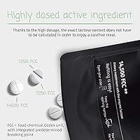 Vista 2 de LactoJoy Píldoras de lactasa 14.500 FCC I 240 piezas paquete de recarga I Potentes enzimas lactasa para intolerancia a la lactosa I Lactasa ultra