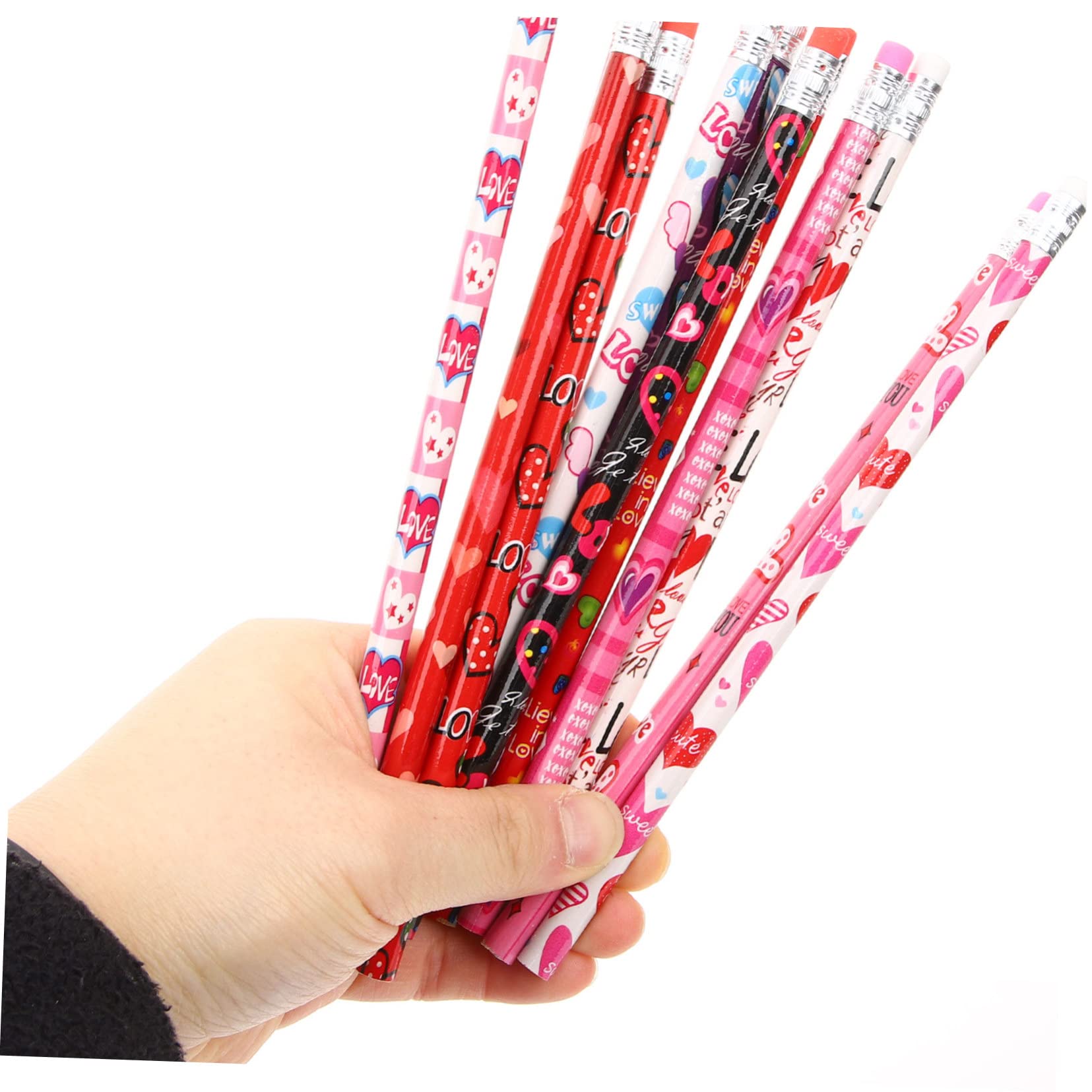 Operitacx 3 Ensembles Tissu En Lin Pour Crayons Mètre Tissu Polaire Britannique Pour Enfants Stylos À Croquis Fournitures Pour Étudiants Fournitures De Bureau En Bois 48 pièces * 3