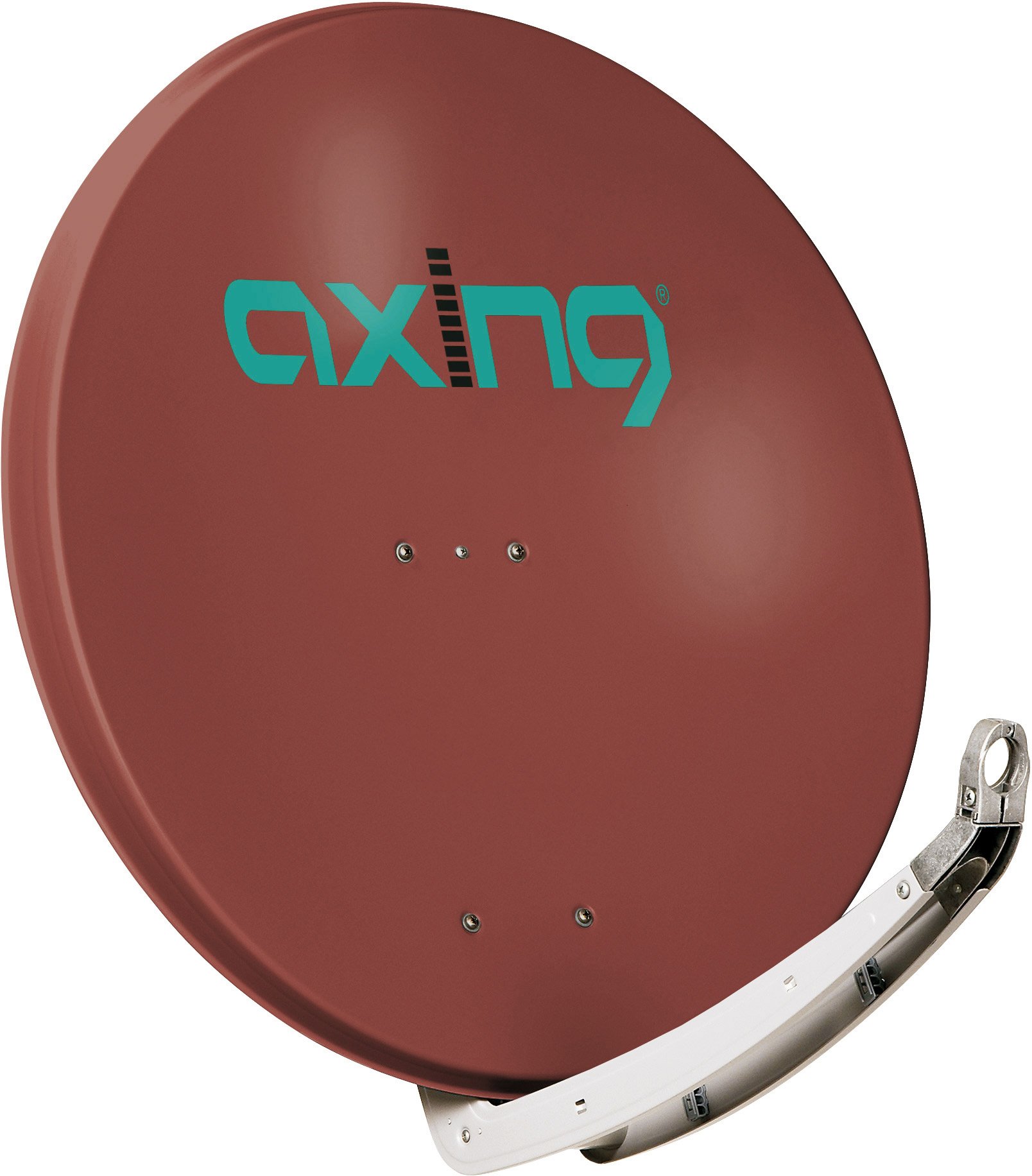 Axing ASA 85 in alluminio Antenna Satellitare 85 cm con LNB 40 mm di supporto, satellitare schuessell