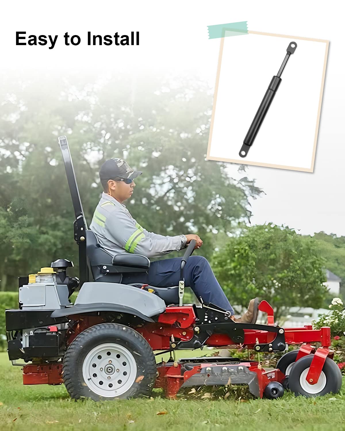 ゼロ ULXIOM 2 Paket Şok Damperi 109-2339 131-4132 Exmark Çoğu Lazer Z