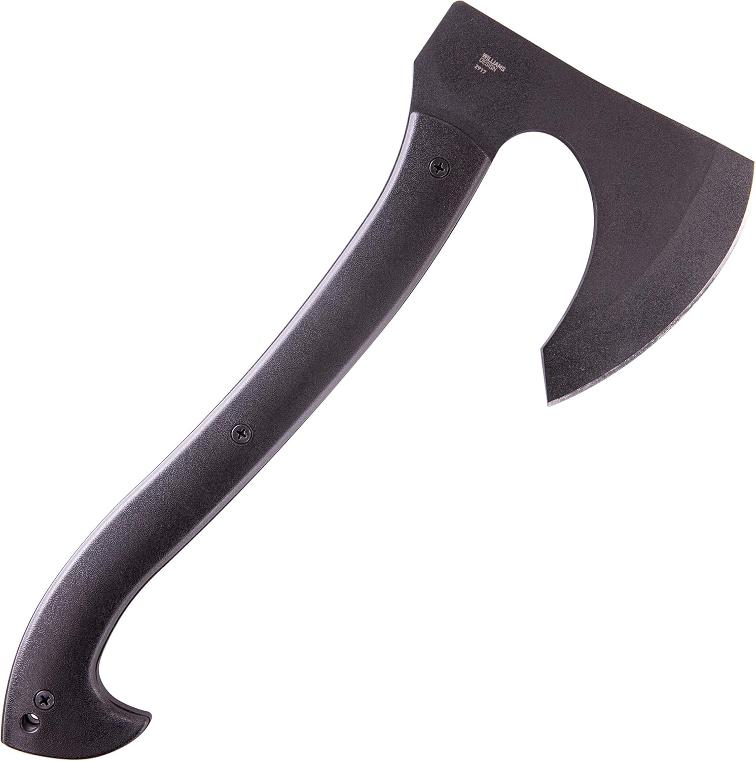 CRKT Skeggox Axe: SK-5 Plain Edge Blade, Glass-Reinforced Nylon Handle, Durable Thermoplastic Sheath, 2917