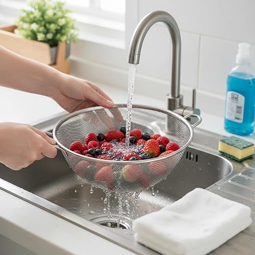 Miniatura 7 de Paquete de 2 pantallas de malla de alambre de acero inoxidable 304, 20 mallas de malla de metal de 11.8 x 11.8 pulgadas, malla de alambre tejida con