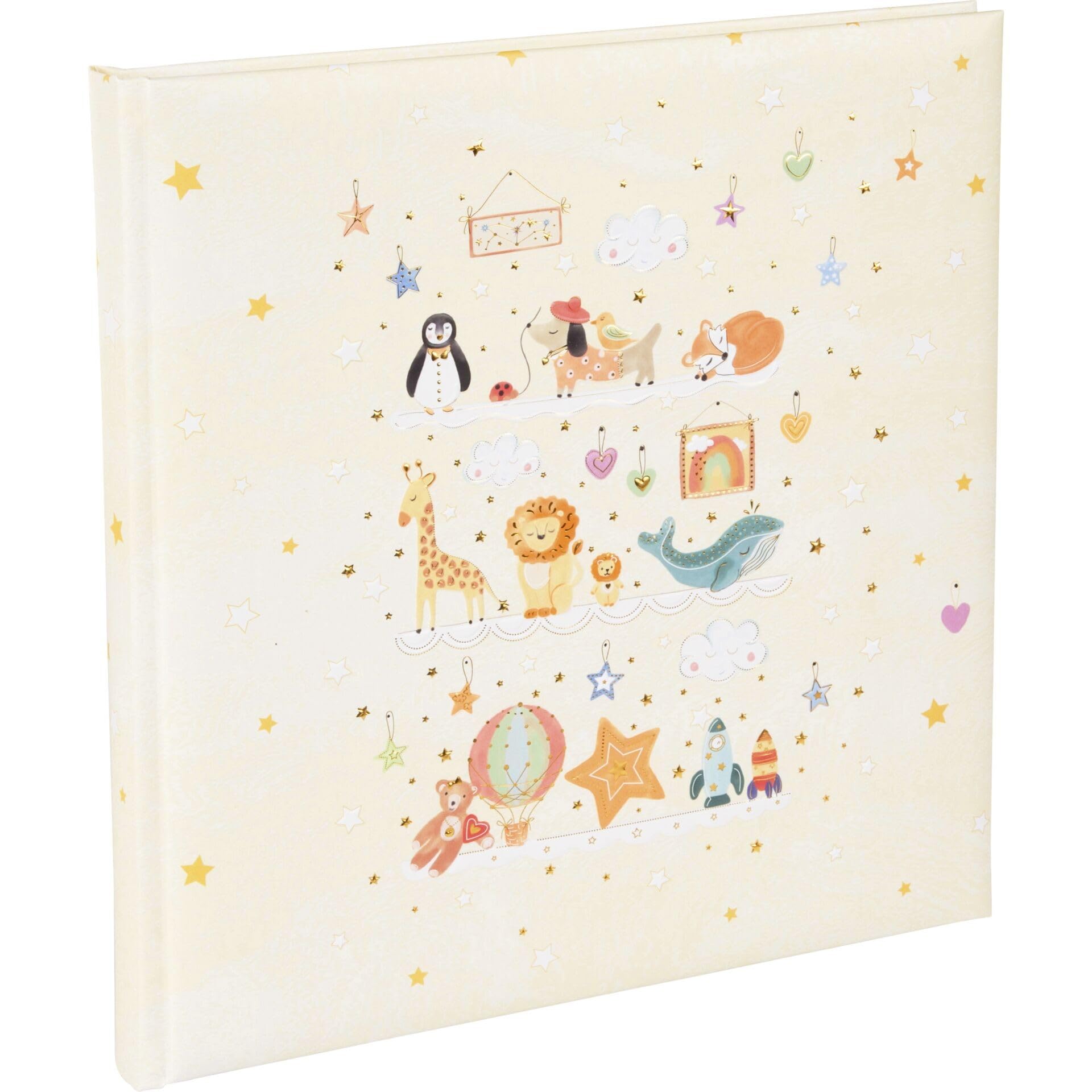 goldbuch Toy Zoo 30x31 60 weiße Seiten Babyalbum 15625