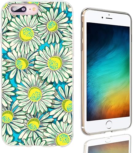 Miniatura 9 de AKORAVO - Funda para iPhone 8 Plus, iPhone 7 Plus para mujeres, hombres y niñas, a prueba de golpes, antiarañazos, delgada, suave, funda protectora