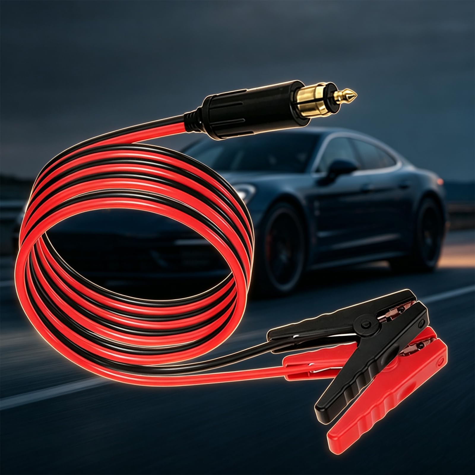 Cable de sujeción con enchufe DIN macho, 3 m