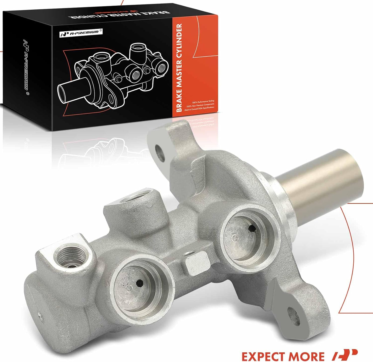 A-Premium Brake Master Cylinder Compatible with Nissan Vehicles - Juke 2011-2017, Cube 2009-2014 - Replace# D60101FE1C, D60101KD1A