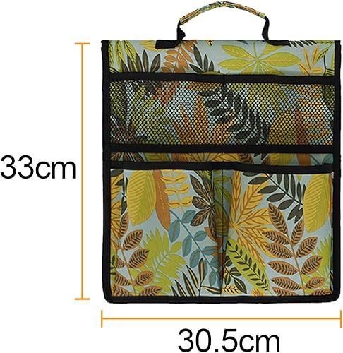 Miniatura 4 de Bolsa de herramientas para asiento de jardín, bolsa de herramientas Oxford para plantas, carrito de trabajo plegable, bolsa de almacenamiento con
