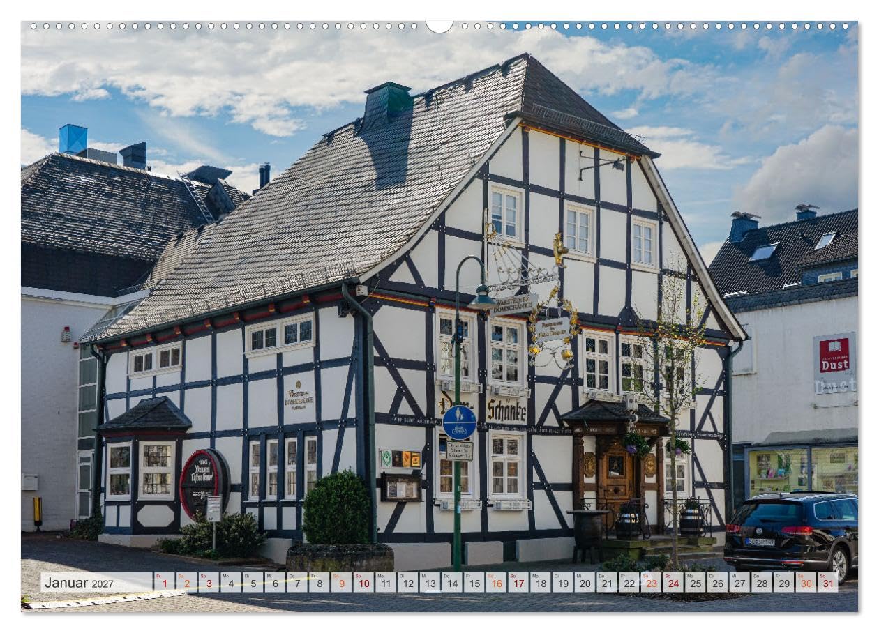 CALVENDO - Warstein Impressionen (hochwertiger Premium Wandkalender 2027 DIN A2 quer), Kunstdruck in Hochglanz: Eine geniale Auswahl der schönsten Bildmotive von Warstein