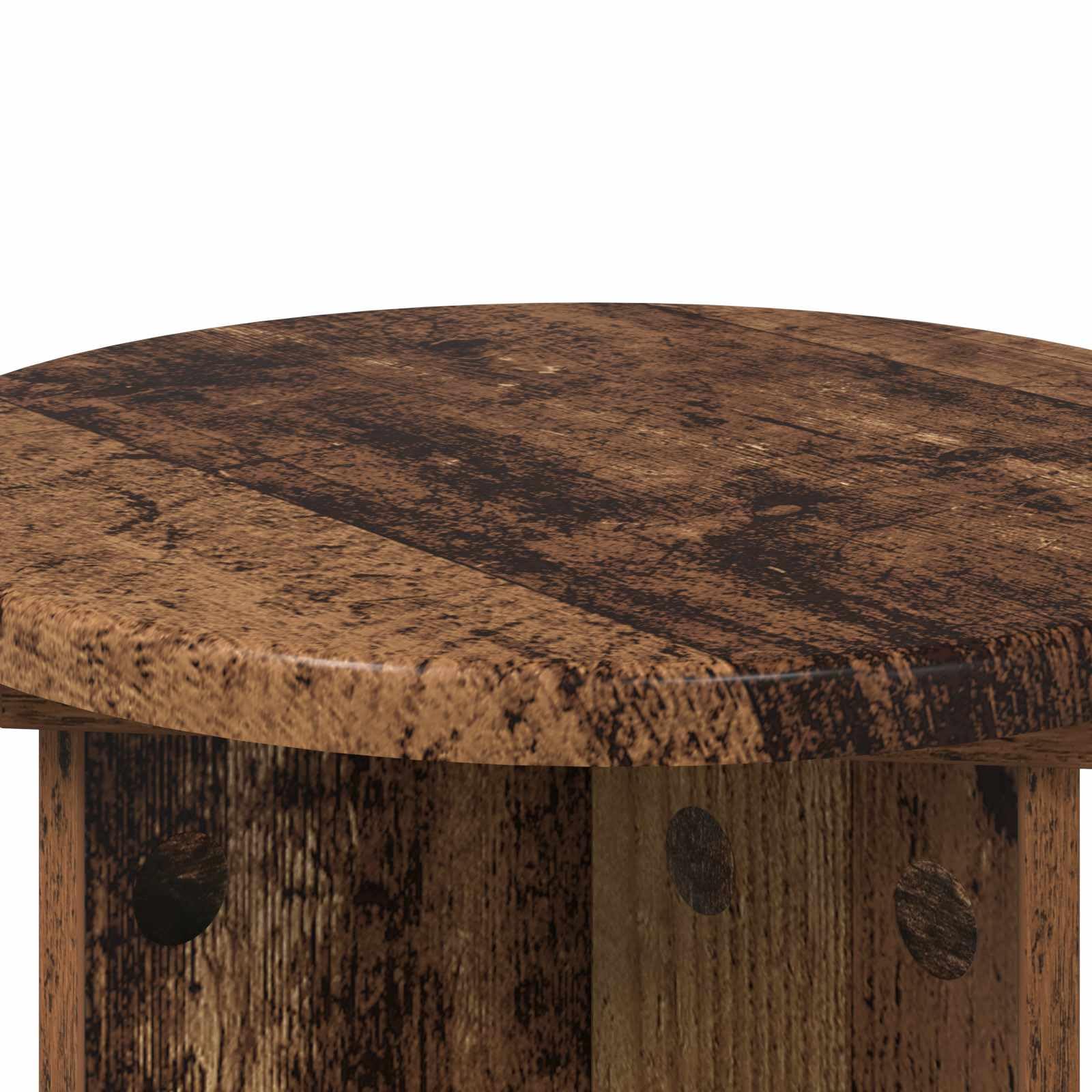 Supporto per piante 2 pz. Legno invecchiato 40 cm
