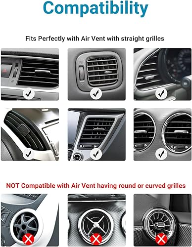 Miniatura 6 de Tira de salida de ventilación de coche, 20 unidades, color azul, cromada, PVC, aire acondicionado, salida de ventilación, decoración, tira de