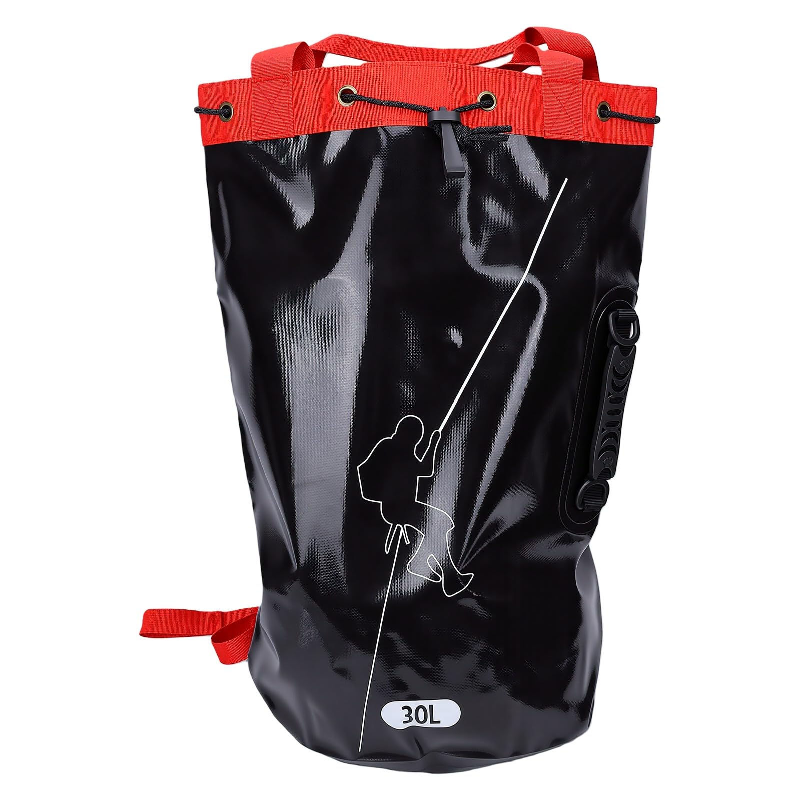 Dilwe Borsa da Arrampicata con 9 Fori di Drenaggio per Speleologia e (30L)