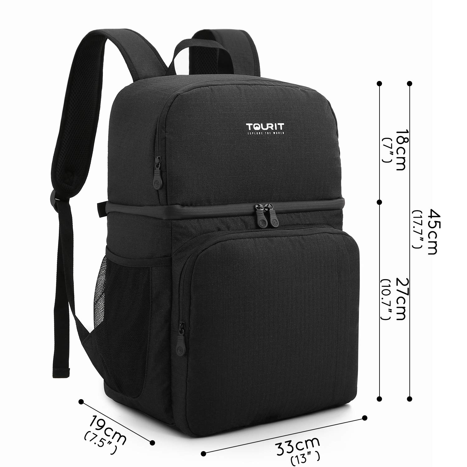 Amazon.co.jp: TOURIT 保冷リュック クーラーボックス 保温保冷