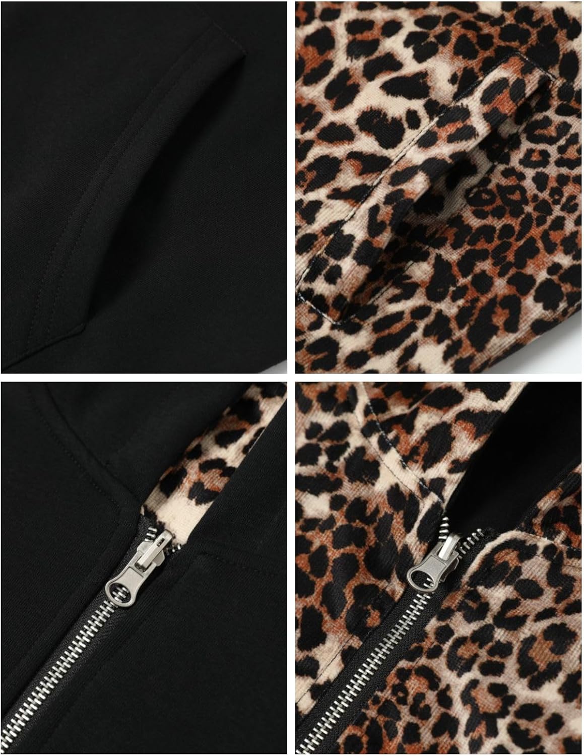 Men’s Heavyweight Zip Up Hoodie Jacket Regular Fit Cotton Blend Hooded Sweatshirt - Image 8