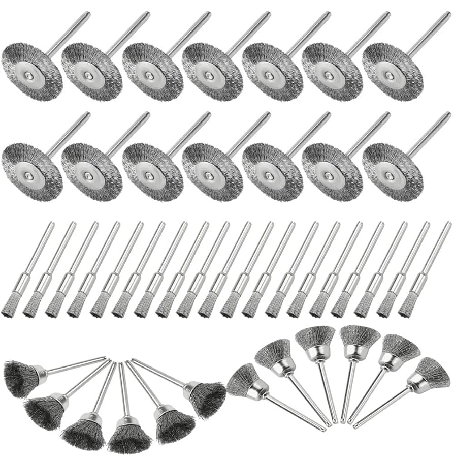 wabisabi専用ページ　小さい方だけ Amazon.co.jp: EMAGEREN ワイヤーブラシ 3mm軸 45個入 研磨