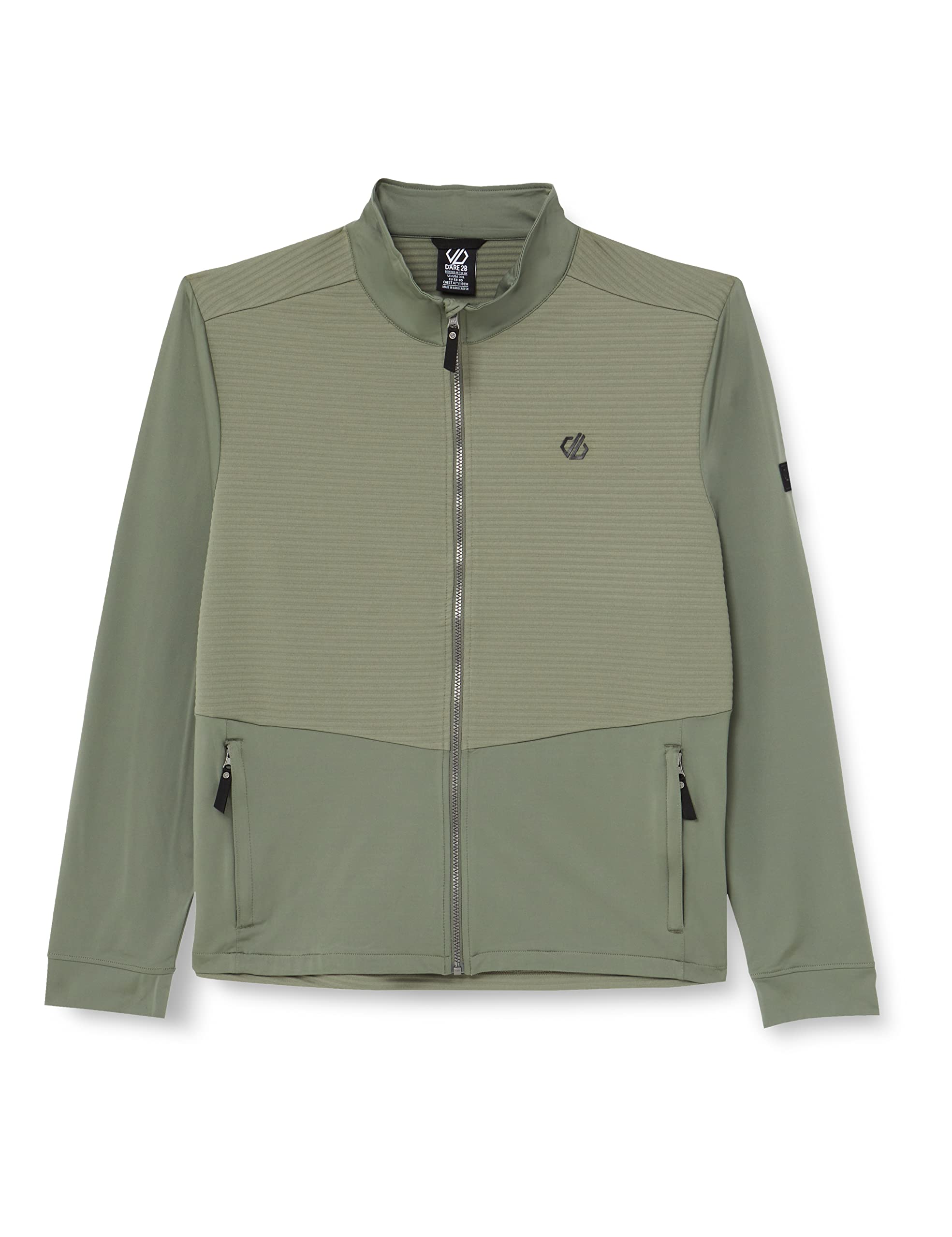 Dare2b Allusion Core Str core Stretch Full Zip Fleece. Featuring Recycled Materials and Ilus Core Fabric. Suitable for Walking and Hiking.