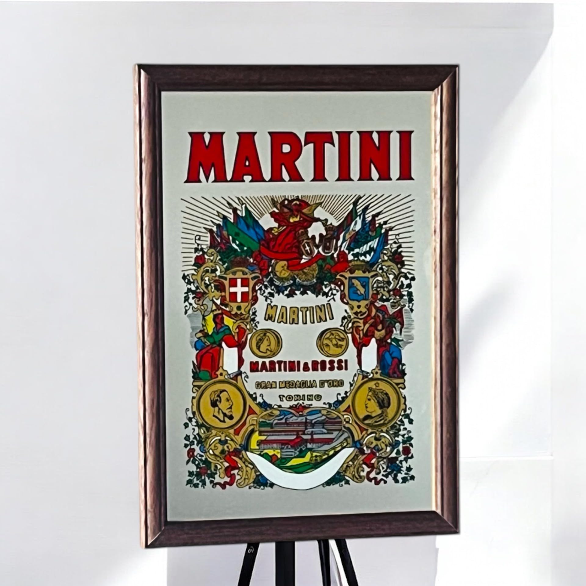 Laurie's Pub and Bar Accessories Martini Large Mirror