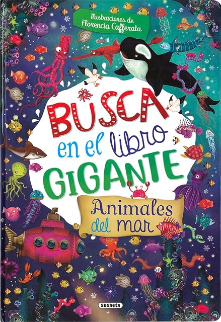 Portada de Busca en el libro gigante animales del mar