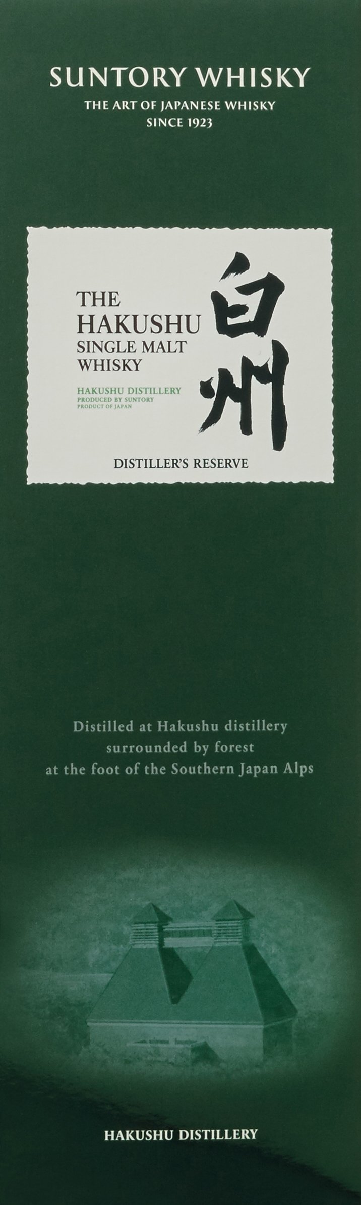Hakushu Single Malt Distiller's Reserve mit Geschenkverpackung Whisky (1 x 0.7 l)