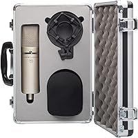 Vista 6 de Concourse Series TAC1100 Micrófono de condensador cardioide multipatrón, diafragma grande para grabación vocal, podcasting y transmisión, salida XLR