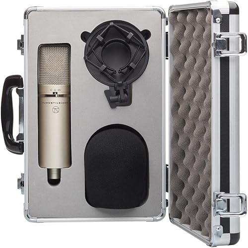 Miniatura 7 de Concourse Series TAC1100 Micrófono de condensador cardioide multipatrón, diafragma grande para grabación vocal, podcasting y transmisión, salida XLR