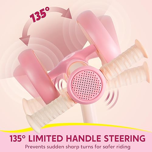 Miniatura 4 de SYNCFUN Bicicleta de equilibrio para bebés con música y luz para niños de 1 a 2 años, regalo de primer cumpleaños, regalo de cumpleaños de un año