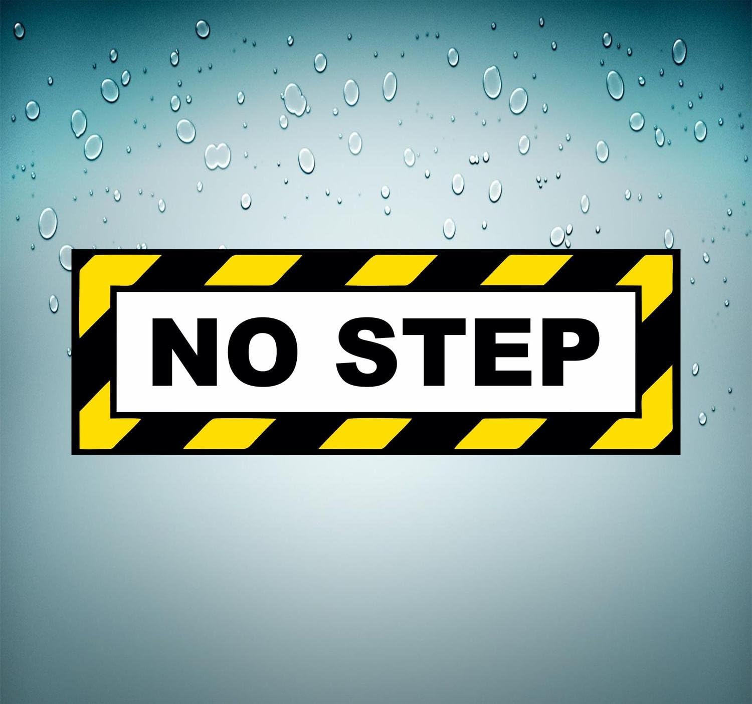 Decal Sticker Car Plane Aviation Airport No Step