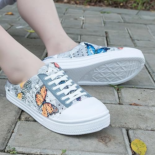 Miniatura 7 de CERYTHRINA Zuecos de jardín para mujeres, zapatos transpirables de secado rápido, sandalias, pantuflas, calzado de playa