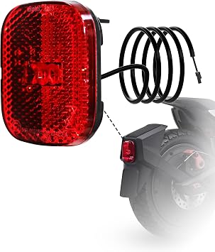 Scooter Taillight Compatible with Ninebot by Segway F3 E3 ZT3 Pro MAX G3