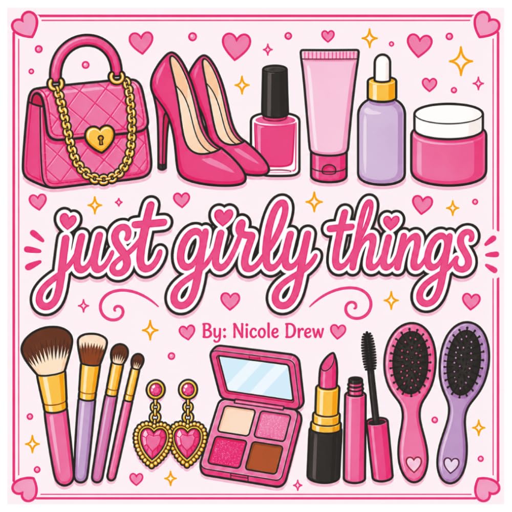 just girly things: Get Ready for a Glamorous Coloring Adventure!