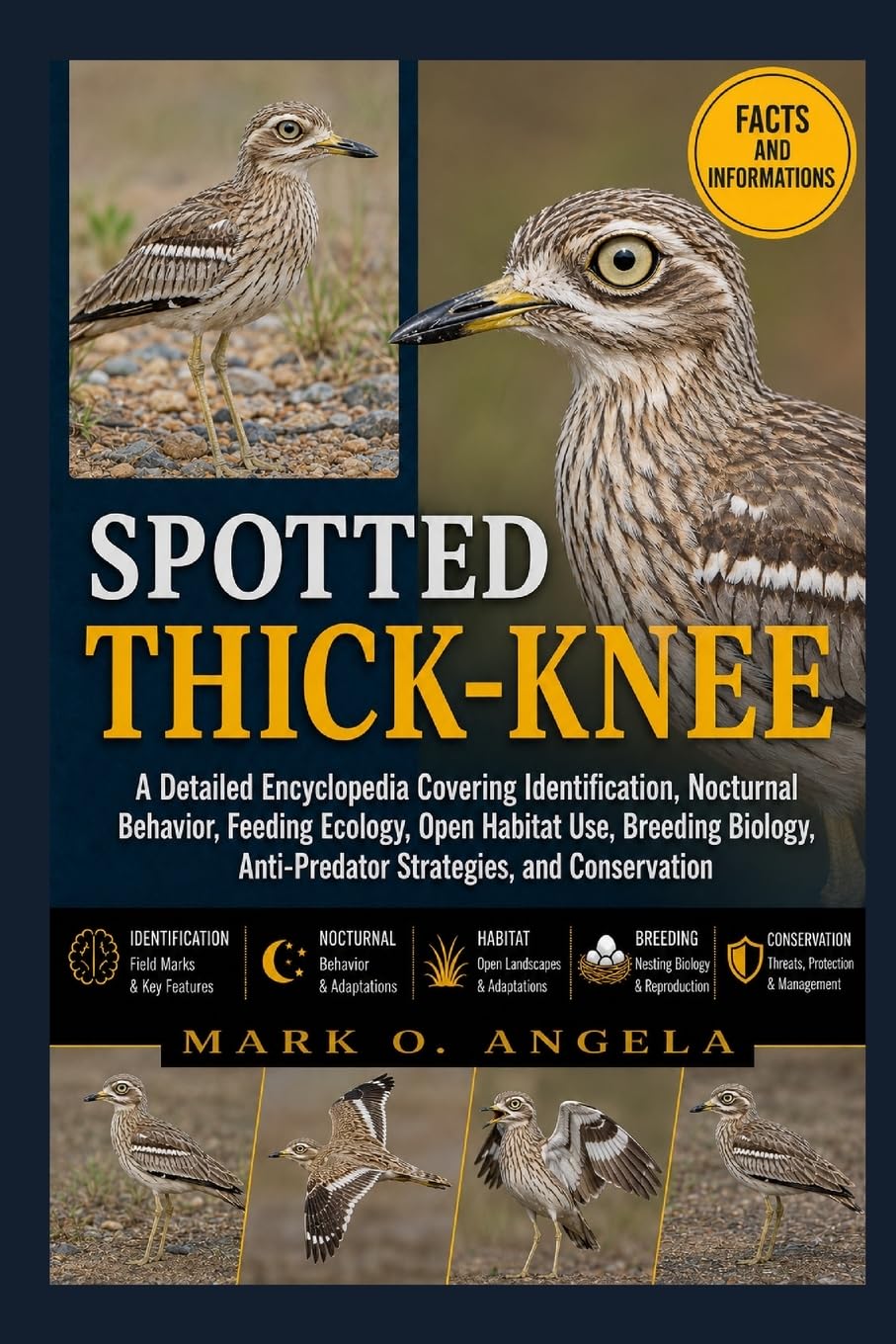 SPOTTED THICK-KNEE: A Detailed Encyclopedia Covering Identification, Nocturnal Behavior, Feeding Ecology, Open Habitat Use, Breeding Biology, Anti-Predator Strategies, and Conservation