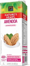 Nature's Heart Bebida Vegetal Natures Heart Amêndoa 1L