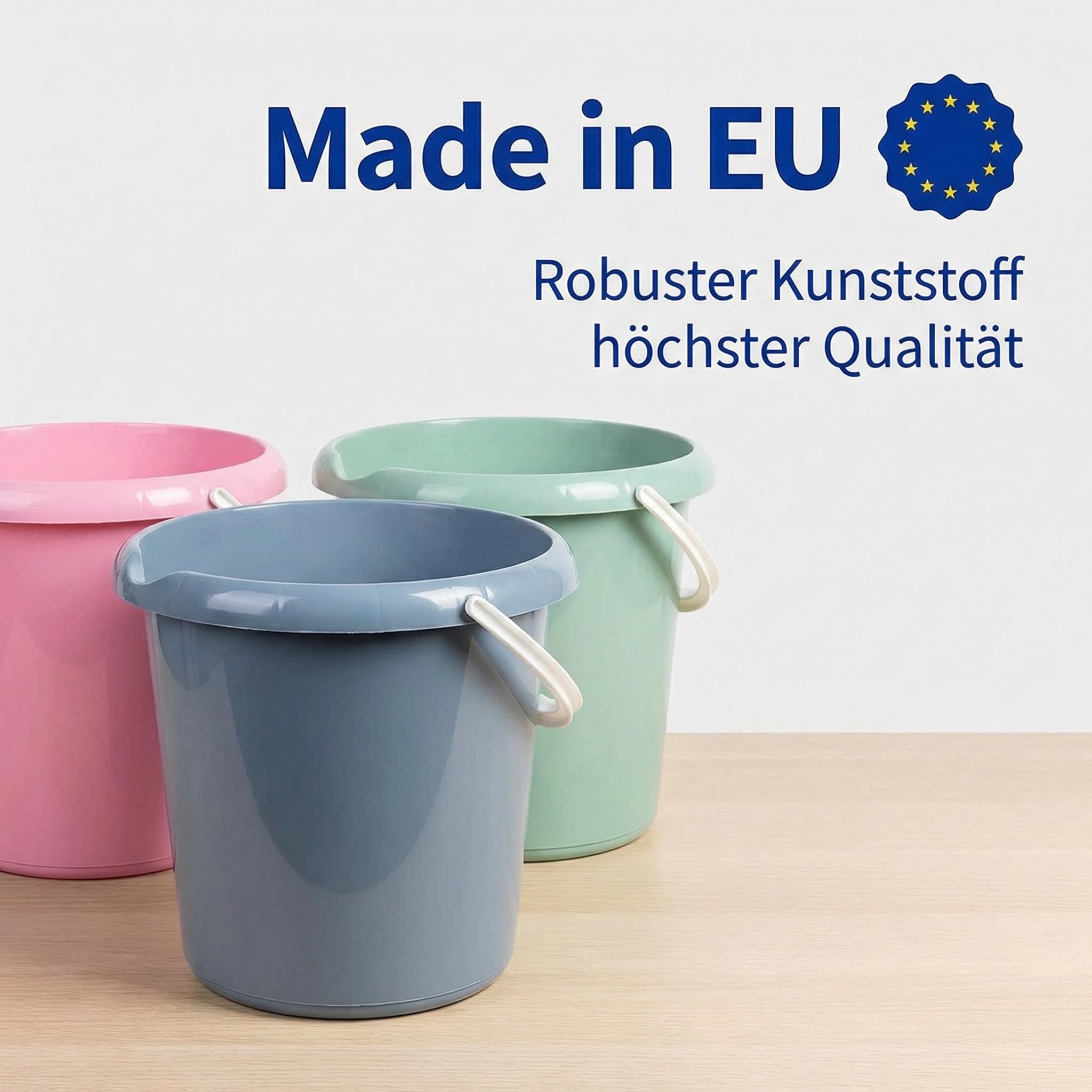 Rechteckige Aufbewahrungseimer 3,3 L Mit Deckel – 5er Set, Lebensmittelecht, Stapelbar, 25x16 Cm
