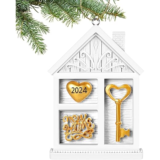 2023 New Home Christmas Ornament, Housewarming Gift, New Home Gifts for Home Decor - House Warming Presents for New Home Funny, Housewarming Gifts for New House, New Homeowner Gift Ideas