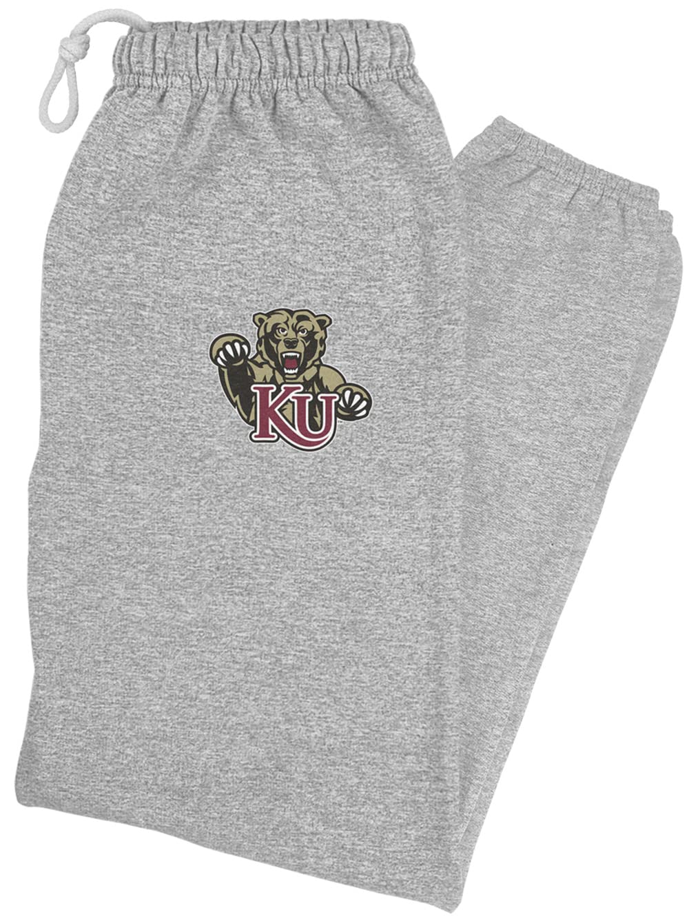 LOGOVISION Kutztown University Primary Logo Mens Jogger Sweatpants, Athletic Heather, X-Large
