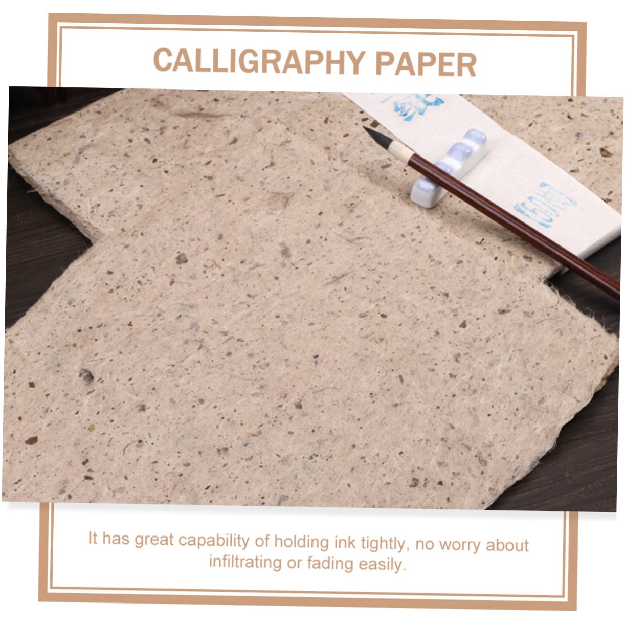 SEWACC 100 Blatt Reines handgeschöpftes Maulbeerpapier praktisches Reispapier tragbares kalligraphiepapier calligraphy paper aquarellpapier handgemachtes DIY-Papier Kunstmalpapier