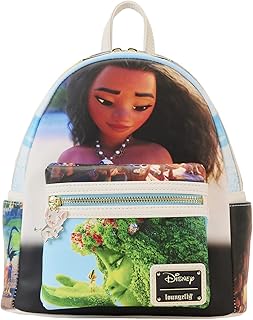 Loungefly Disney Moana Princess Scene Double Strap Shoulder Bag