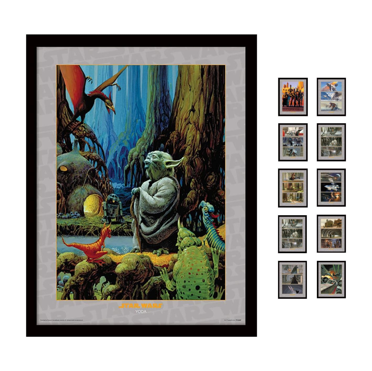 Pyramid International Lx - Super Mario Bros. 3 (Nes Cover) 30cm x 40cm Framed, Collectors Print, One Size