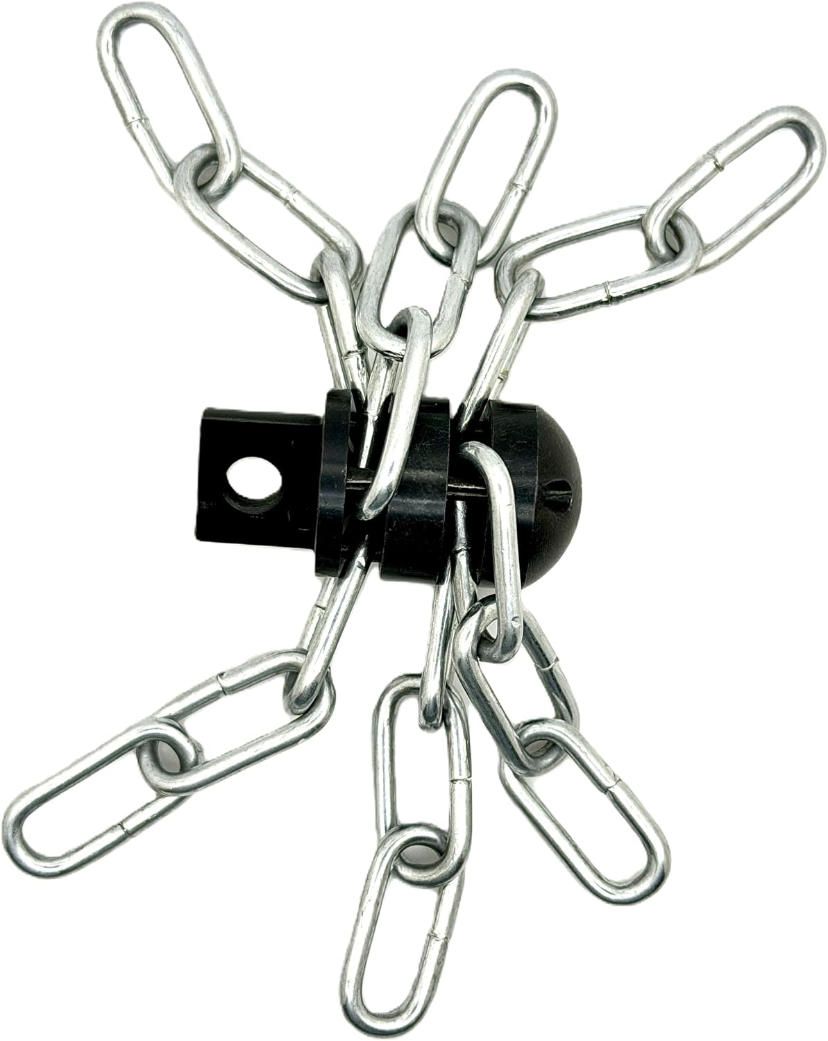 FlowFixer T-216-S 2" Chain Knocker Drain Cleaning Head Slotted Connector | Heavy Scale Removal | Fits 3/8”, 1/2" or 9/16” Cables, Commercial & Residential Use