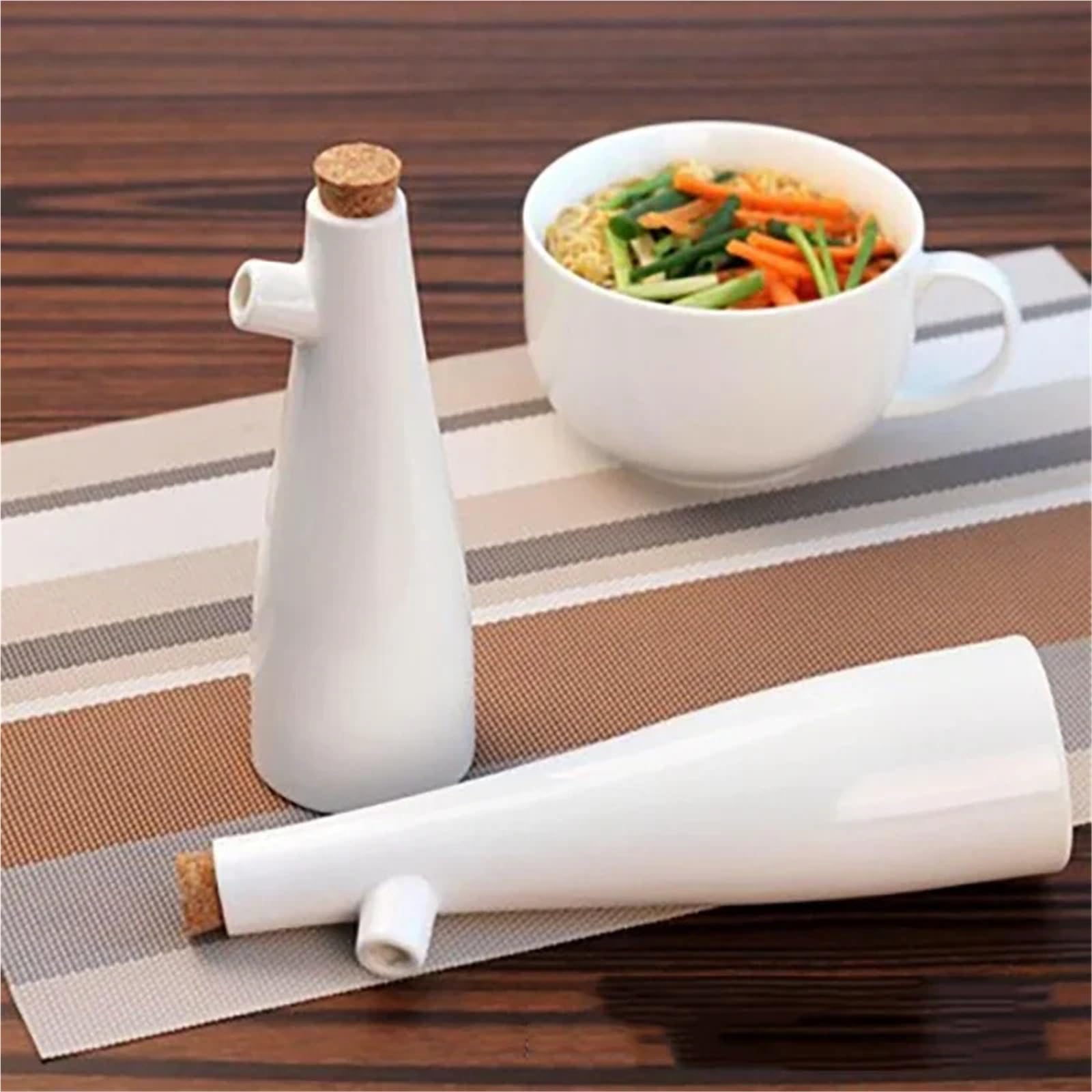 Keramische Olivenöl-Dispenserflasche Keramik Essig Porzellan Olivenöl Topf Sojasauce Flasche Gewürz Saucieren Küche Kochen Werkzeuge Lagerung Flaschen(250ml and 330ml)