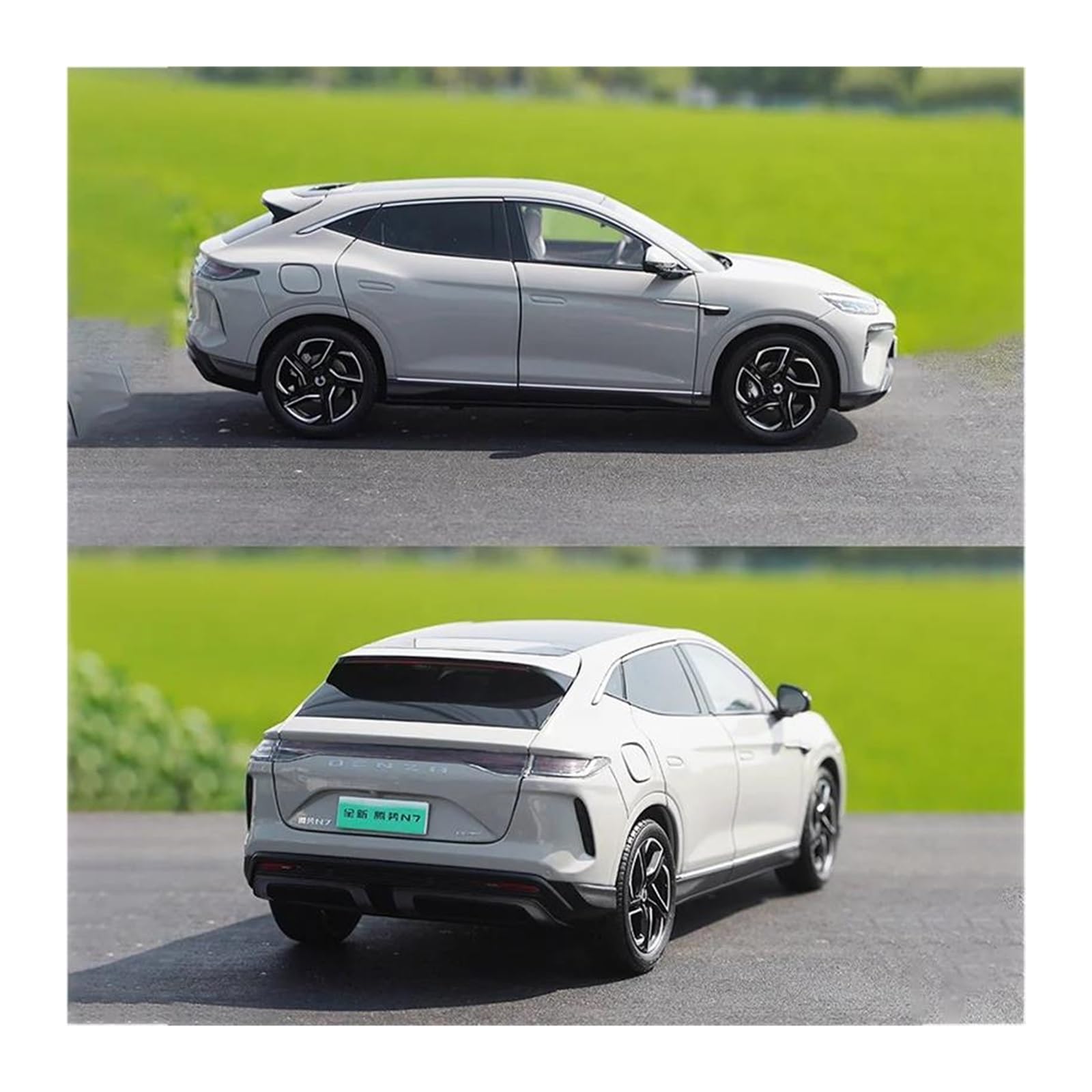Auto In Miniatura 1 18 È Adatto Per La Collezione E L'esposizione Di Decorazioni Statiche Per Modelli Auto In Lega BYD Tengshi N7