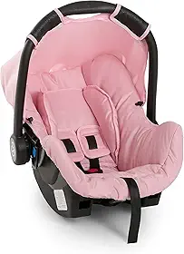 Galzerano Bebe Conforto Cadeirinha Auto Infantil 0 Até 13Kg Dispositivo De Retenção Grid Rosa