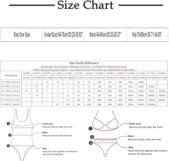Generisch Women's Tanning Bikini Set Kawaiii Japanese Anime Lingerie Swimsuit with Tiny Bra Thong