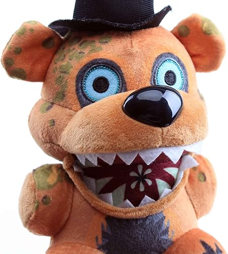Miniatura 5 de Laruokivi FNAF Twisted Freddy - Muñeco de peluche de 8 pulgadas