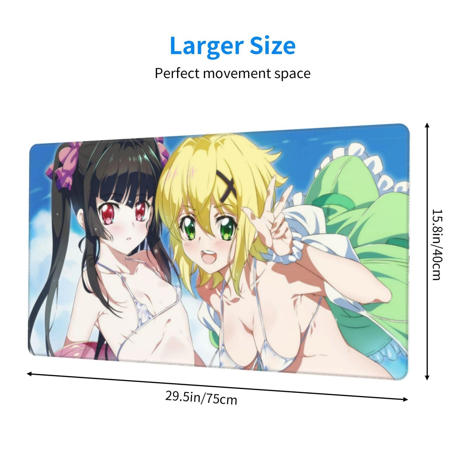 Amazon.co.jp：デスクマット 戦姫絶唱シンフォギア 月読調 暁切歌 大型