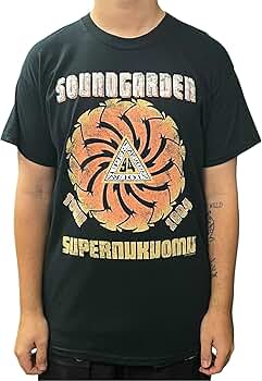 Amazon | [Soundgarden] T Shirt Superunknown Tour 94 Band Logo