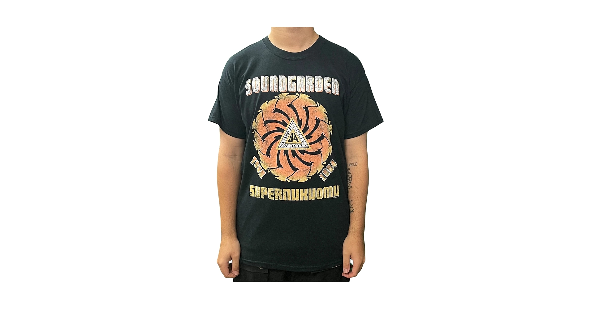 Soundgarden T Shirt Superunknown Tour 94 Band Logo New